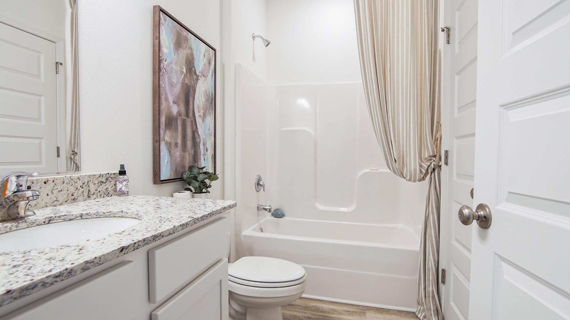 Shared bathroom