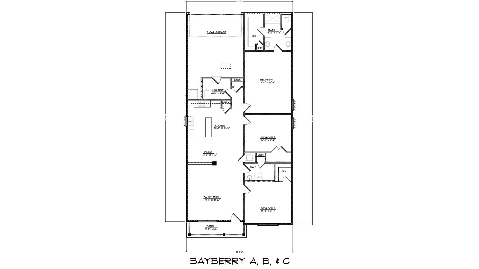 Bayberry Floorplan