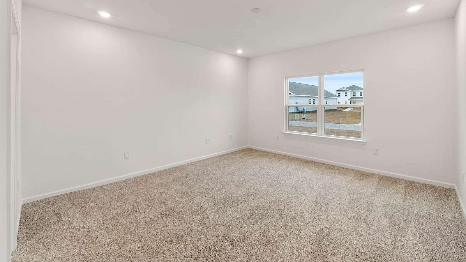 Primary bedroom of the Mason features a large ensuite