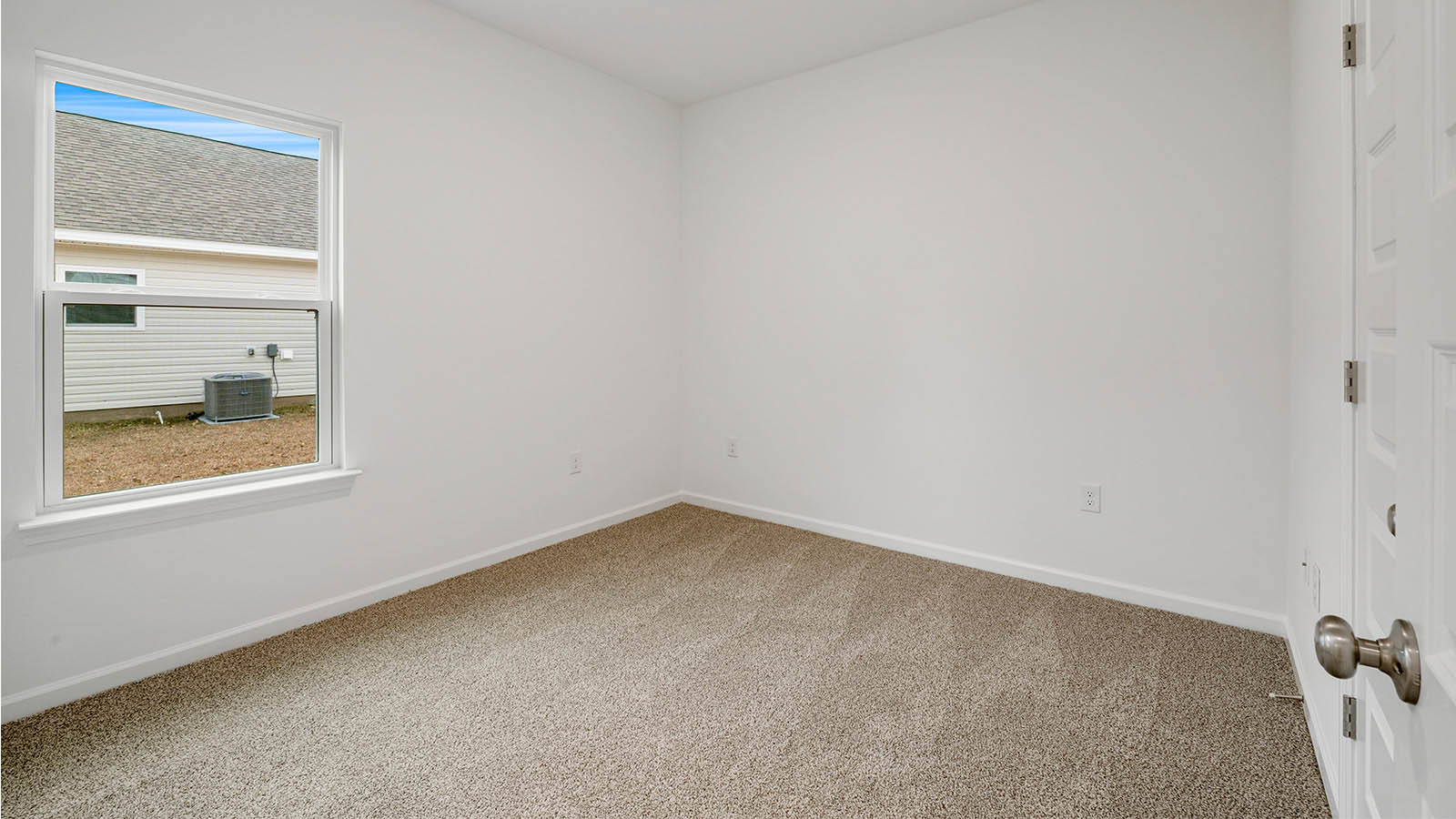 Bedroom three features a walk in closet