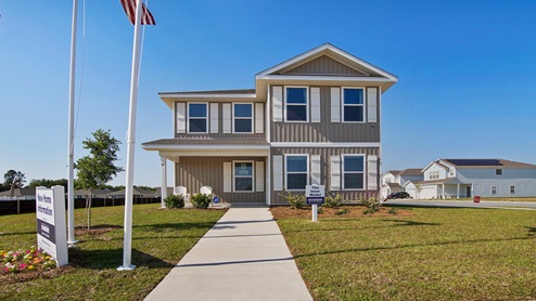 The Inzer model home is located at 97 Arrowwood Boulevard