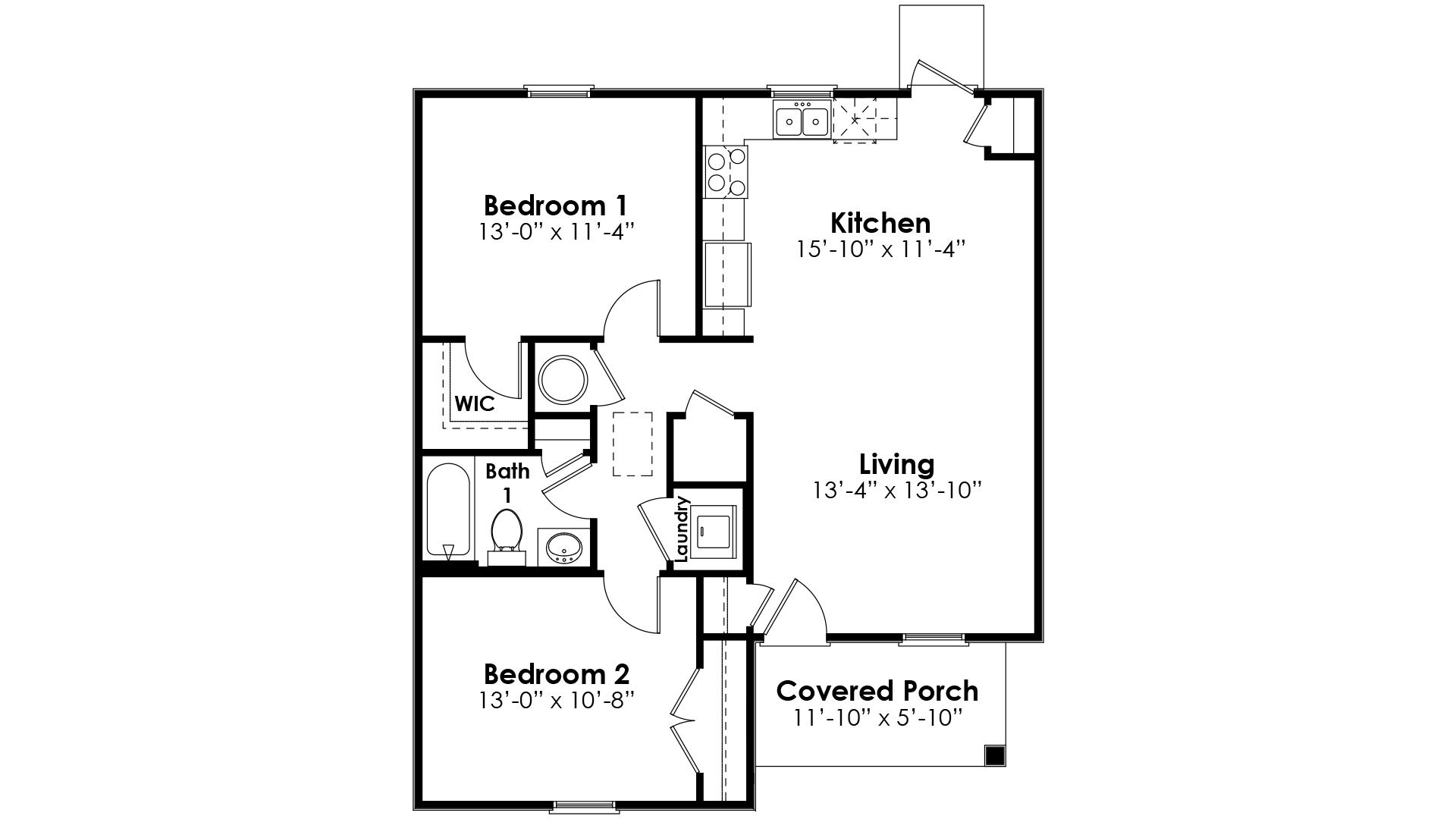 Allenton floor plan