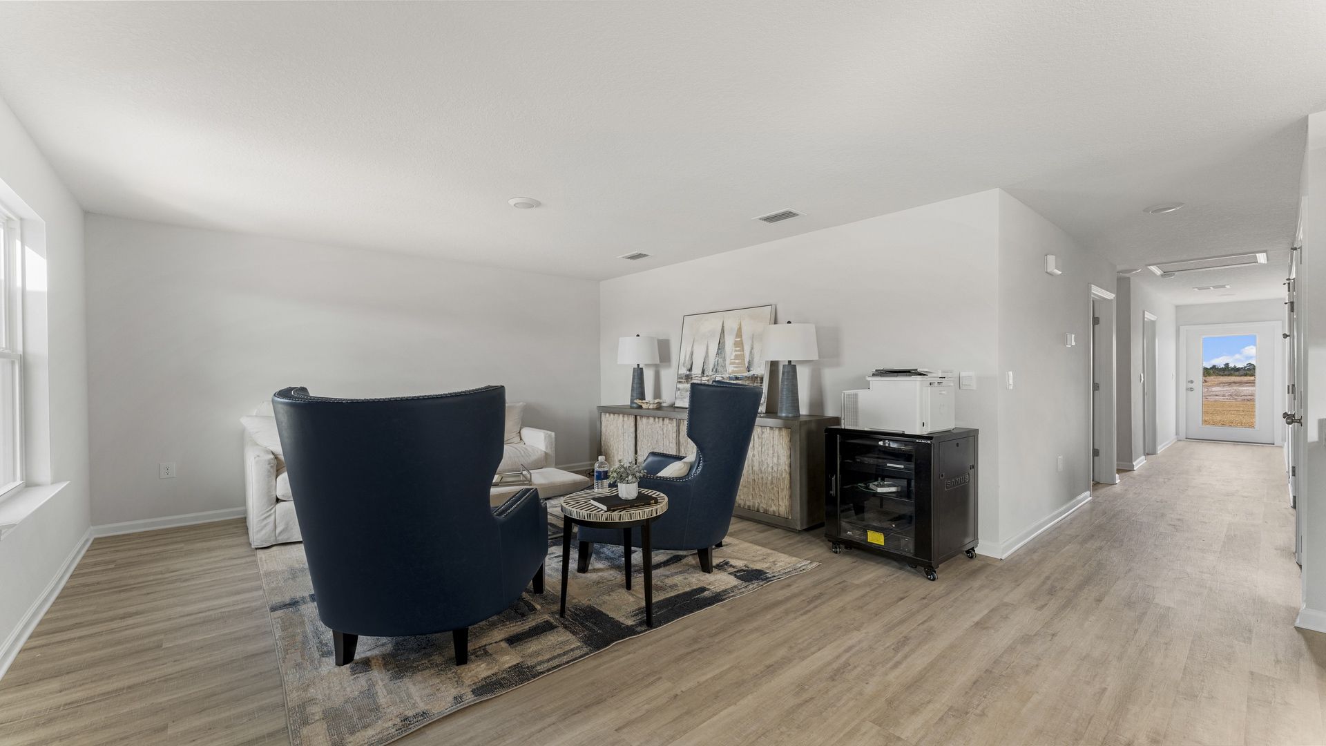 EVP flooring throughout main areas