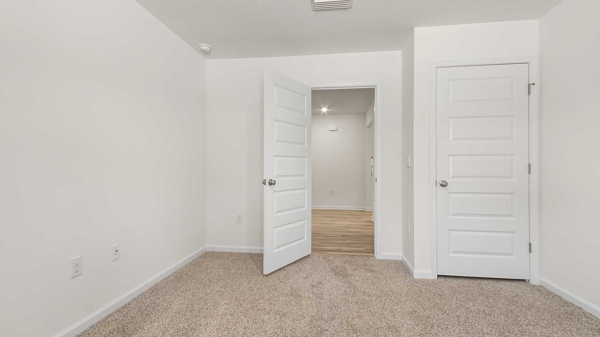 Bedroom four is spacious and could be used as an office.