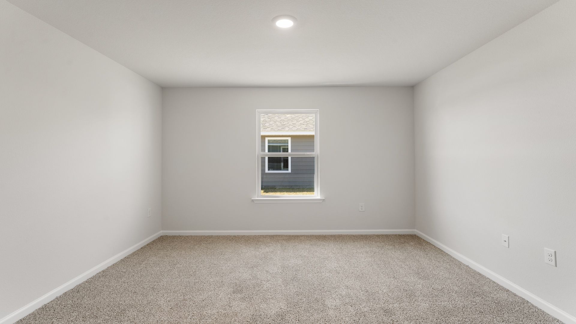 Bedroom four has carpet