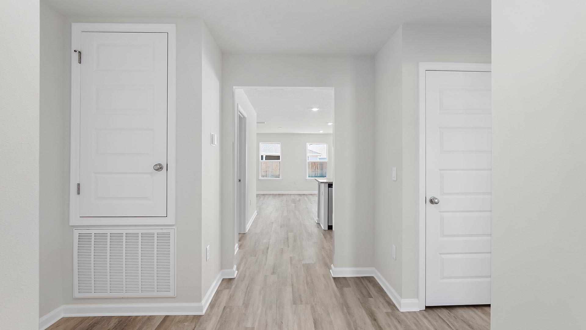 Entry hall of the Lismore floor plan