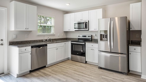 The Allanton is a two bedroom home with a single bath