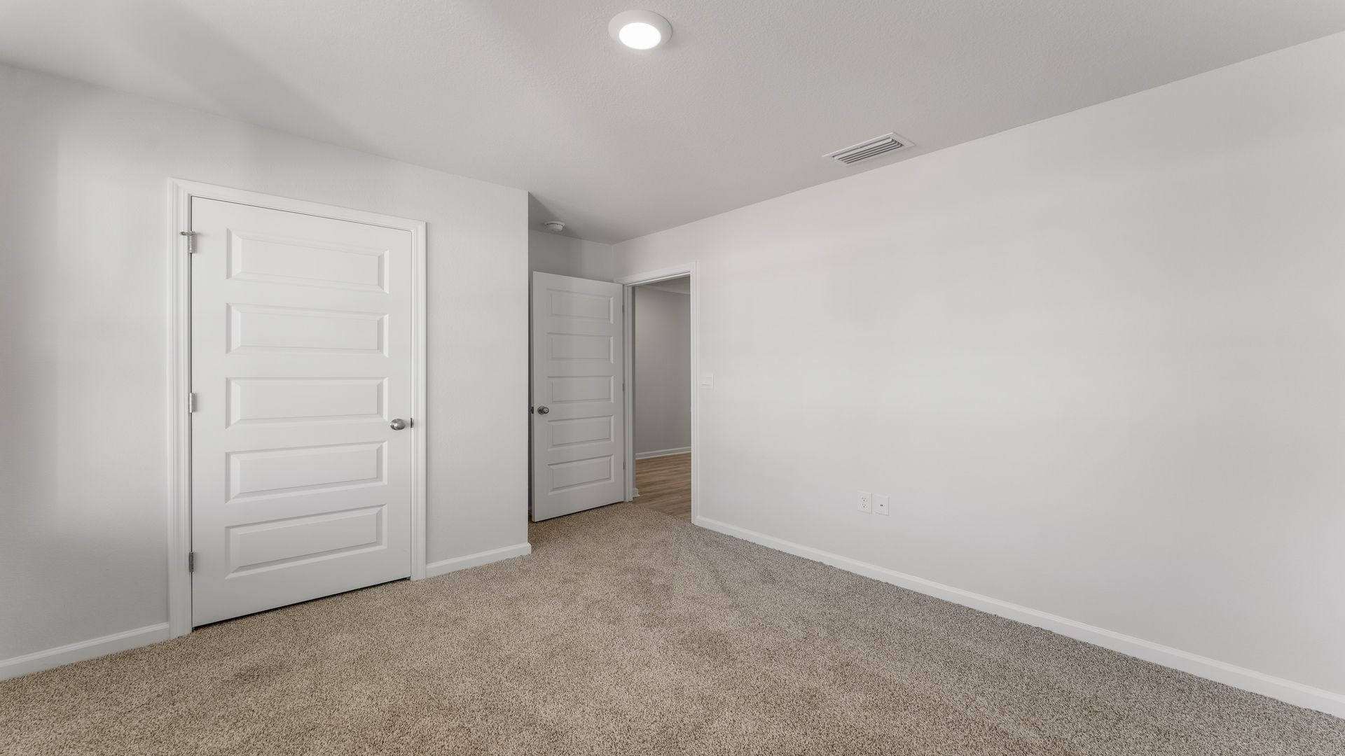 Additional bedrooms are spacious