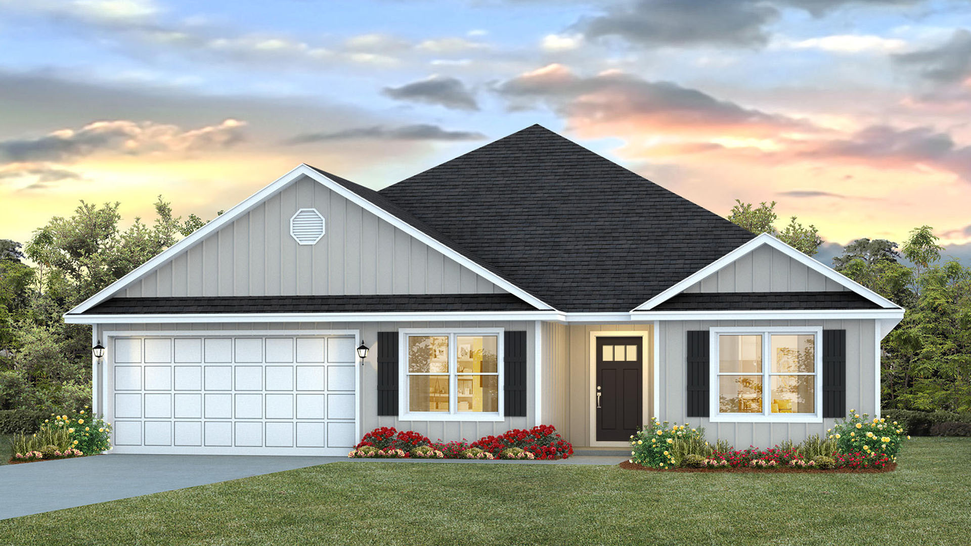 4026 Ryan Court is a preconstruction homesite located on 1/2 acre lot and on a cul-de-sac street. It will be developed with the Sawyer floor plan