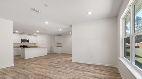 Spacious living areas