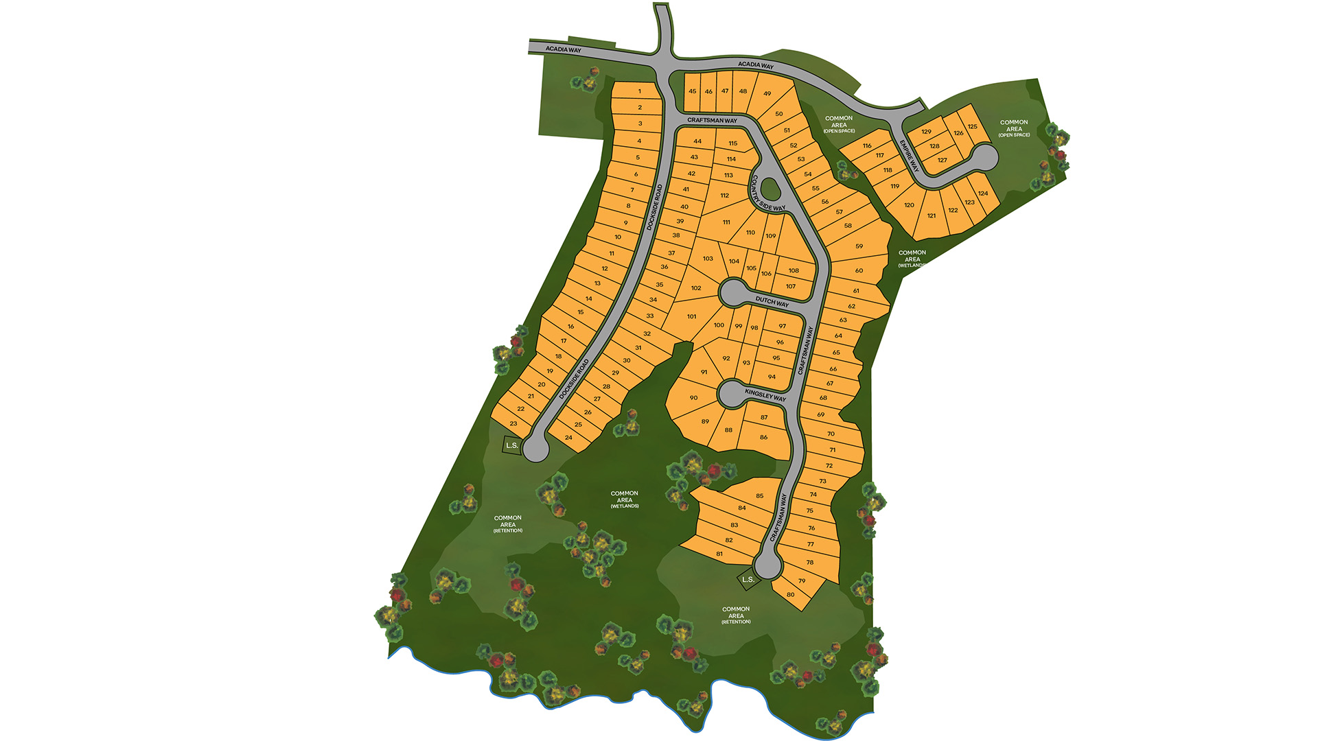 Static Lot Map