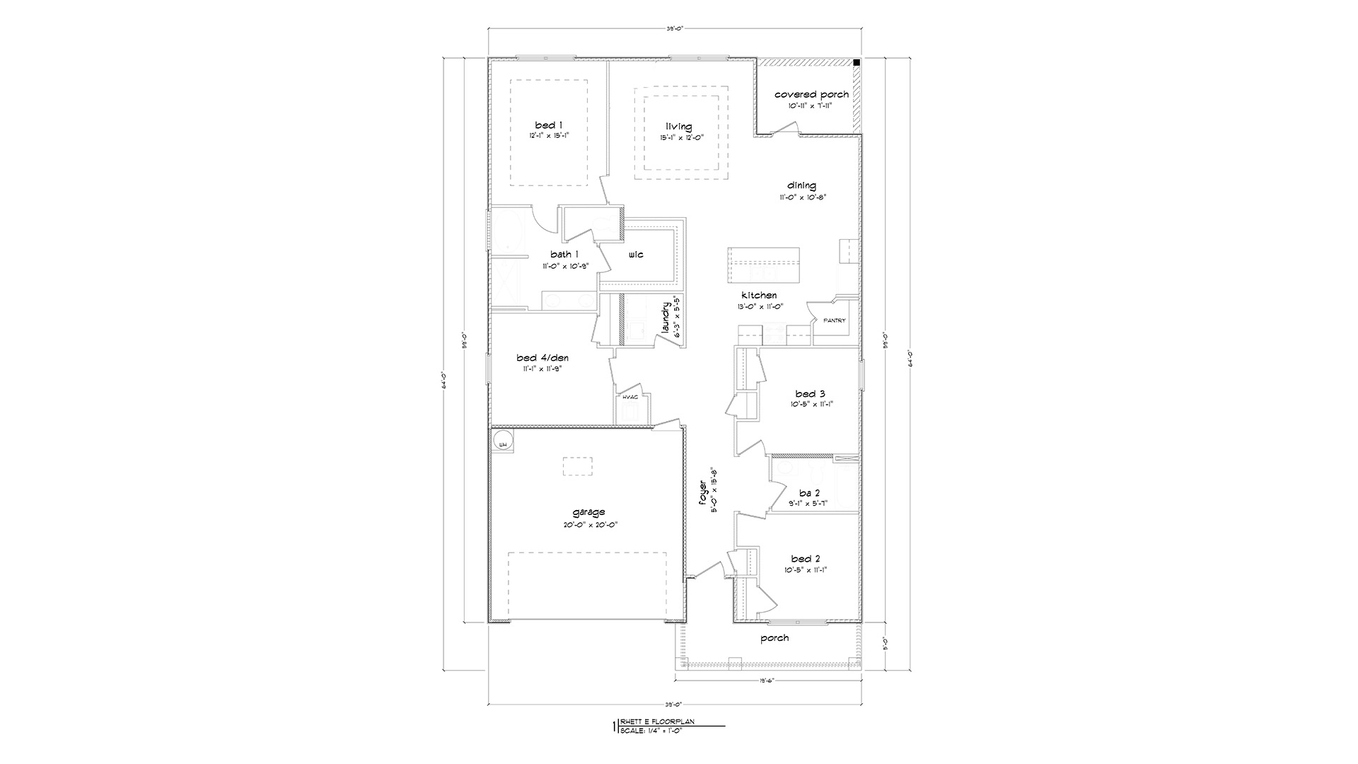 Nellie Preserve Rhett floor plan