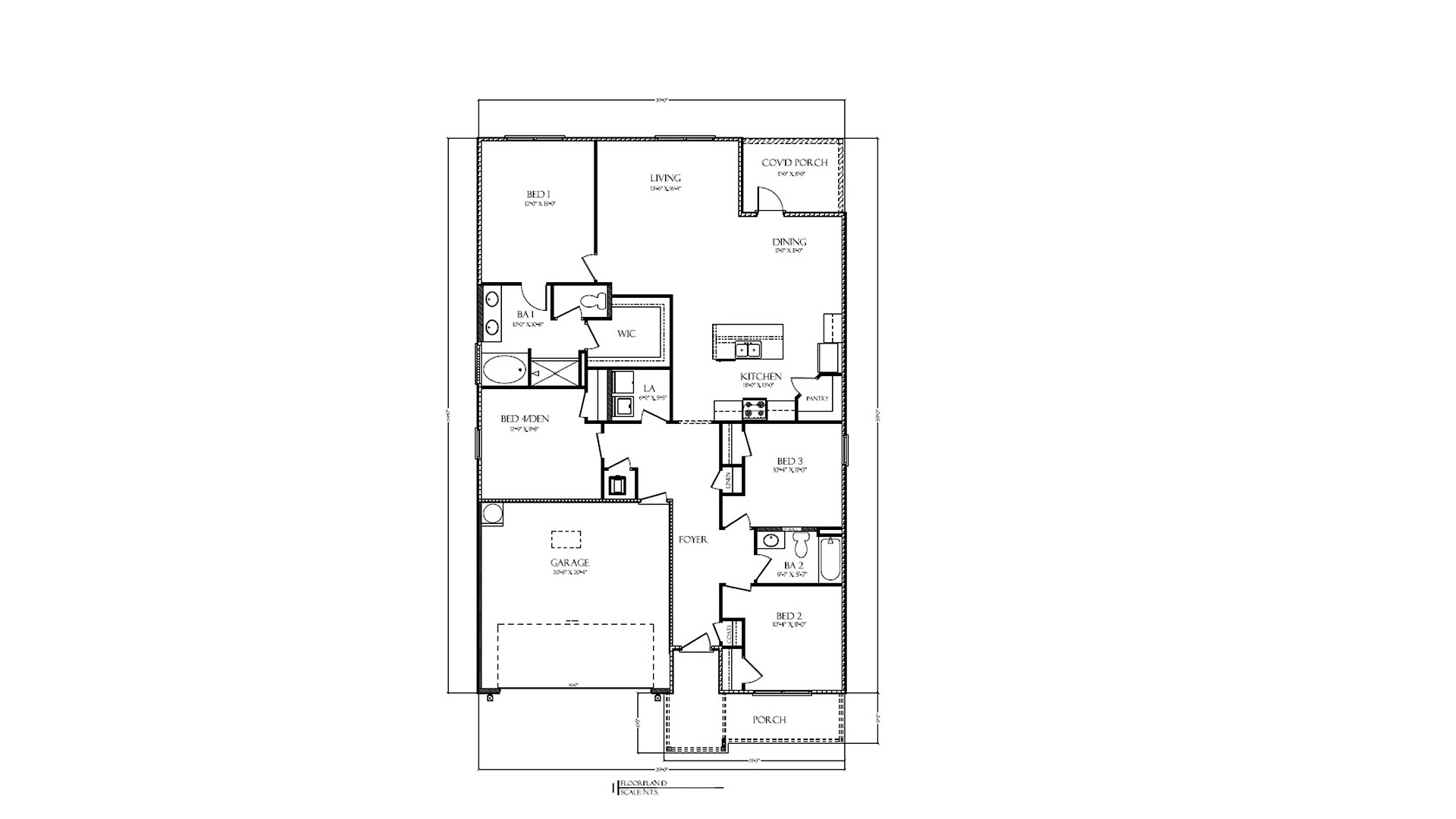 The Cali floor plan