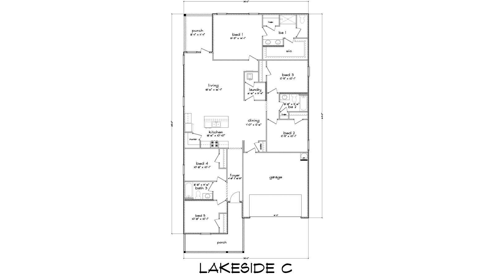 Lakeside Floorplan
