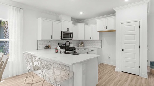 The furnished Monroe floor plan