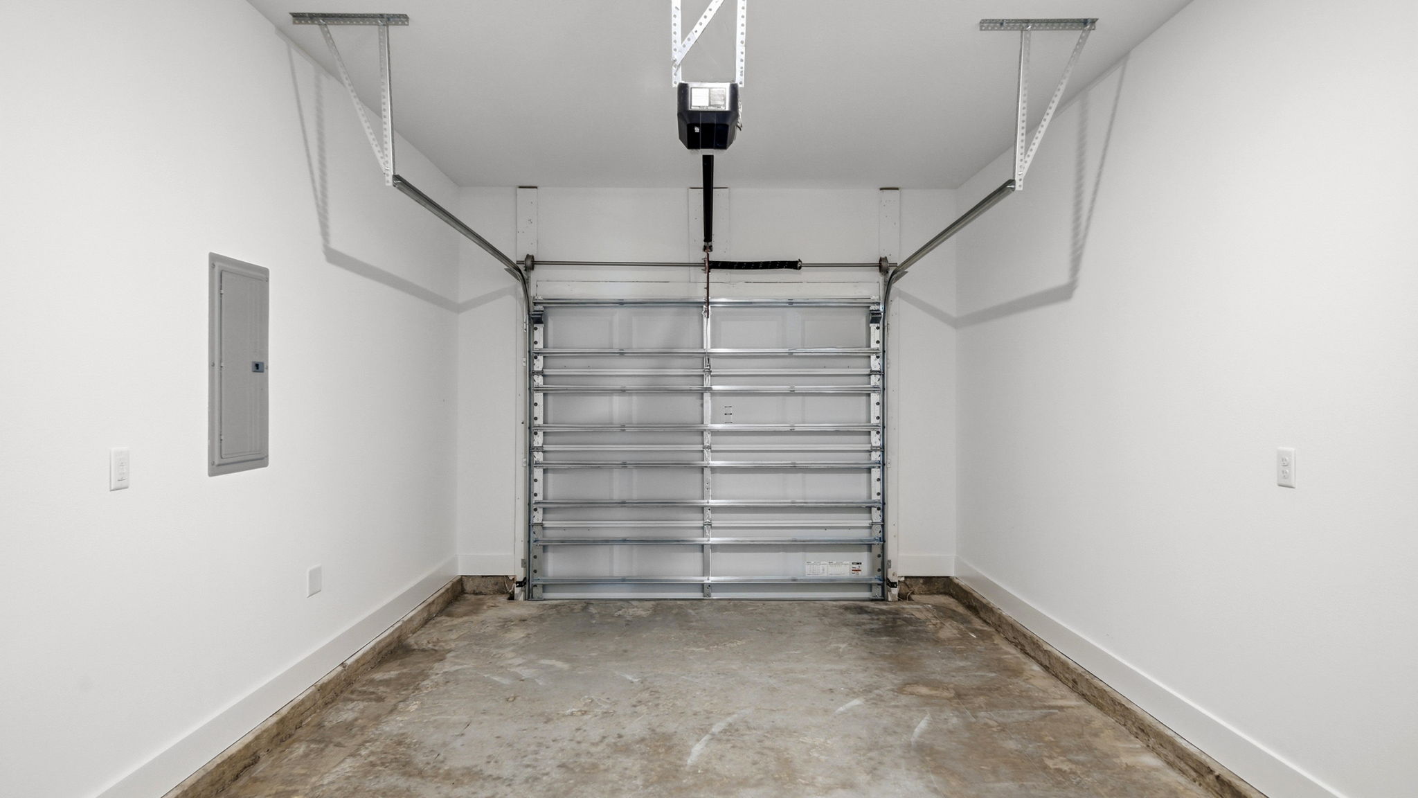 The Camilla has a single car garage