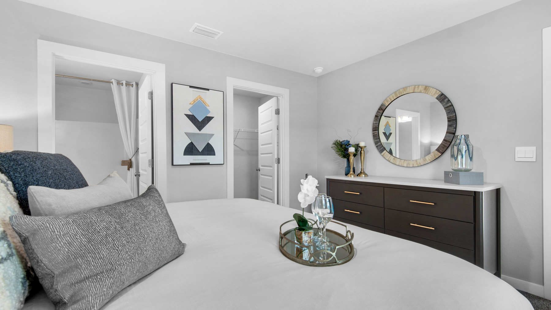 The primary bedroom has a private ensuite