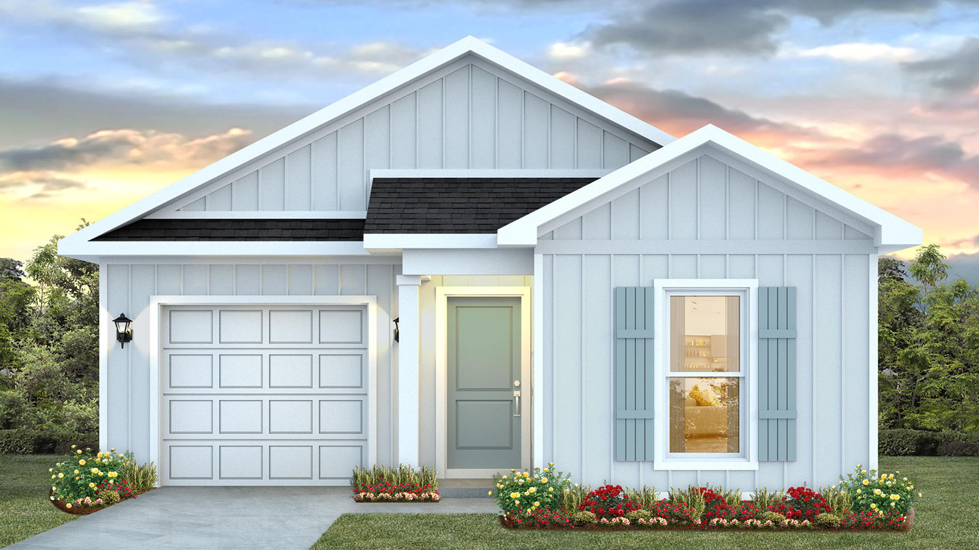 The Delilah is a three bedroom home