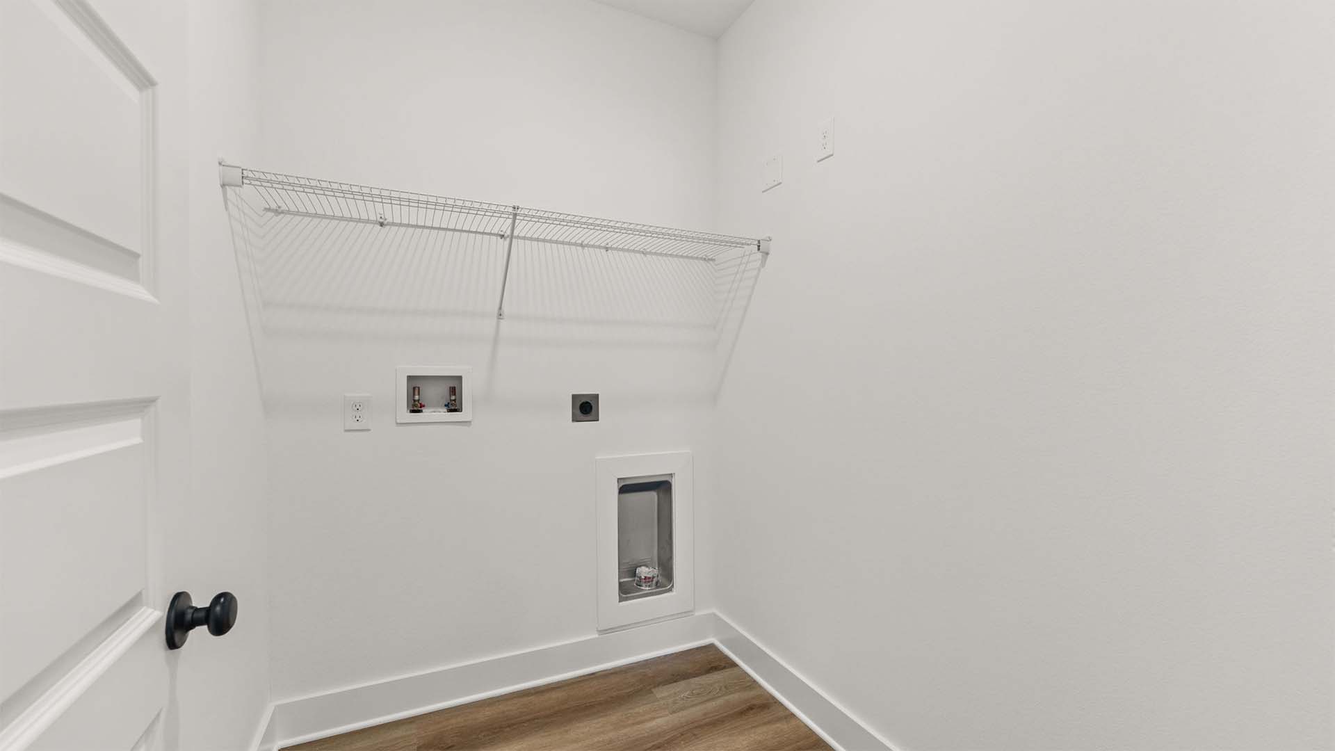 This home has a spacious laundry room