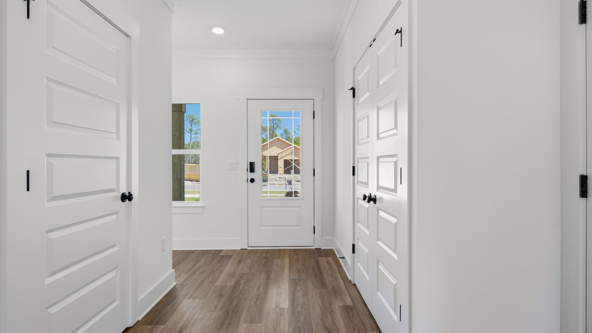 Entry with EVP flooring