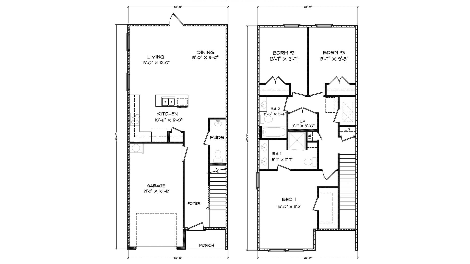The Palm Exterior floor plan