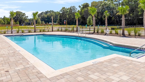 Large community pool