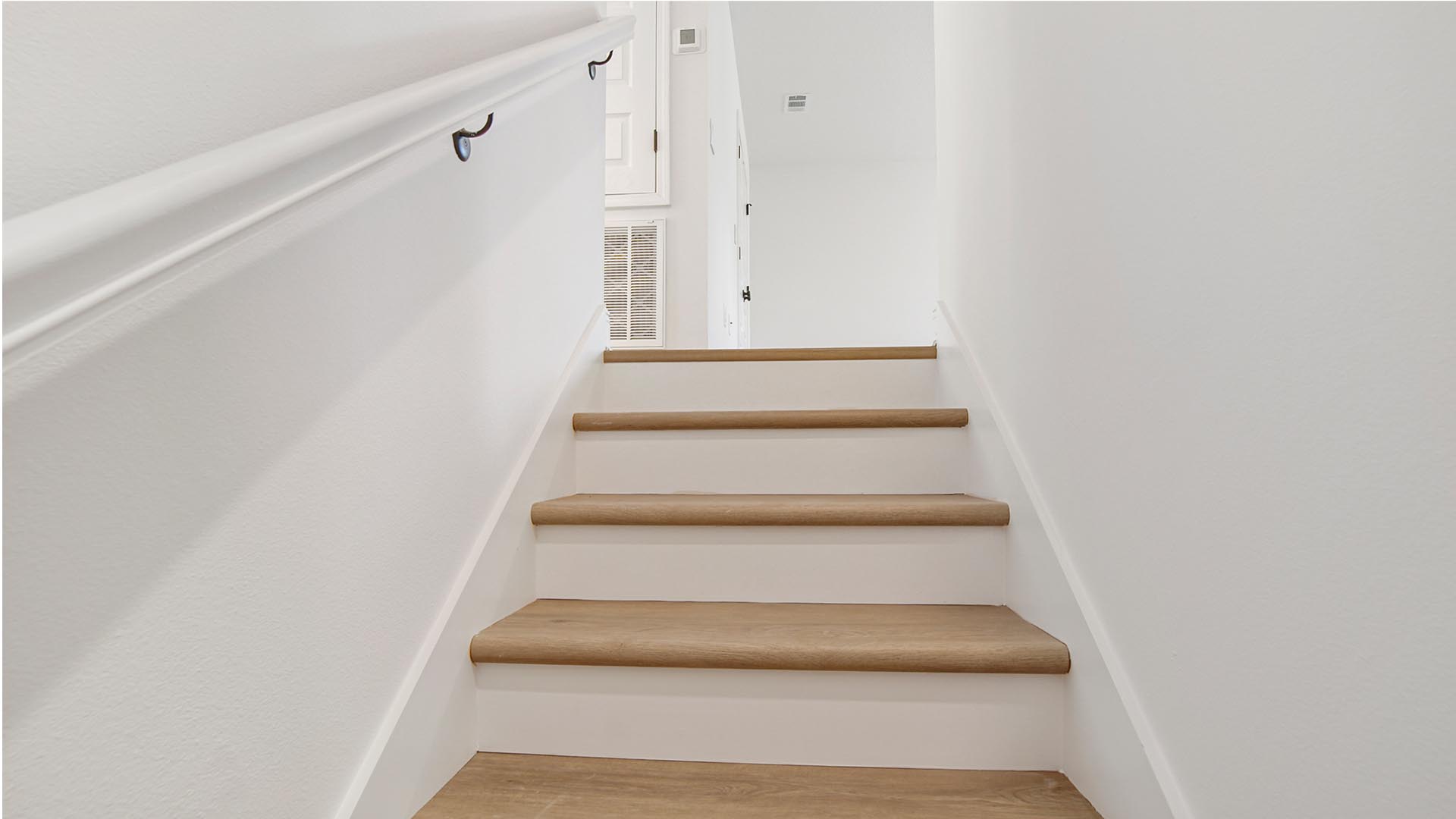 Stairs to the second level