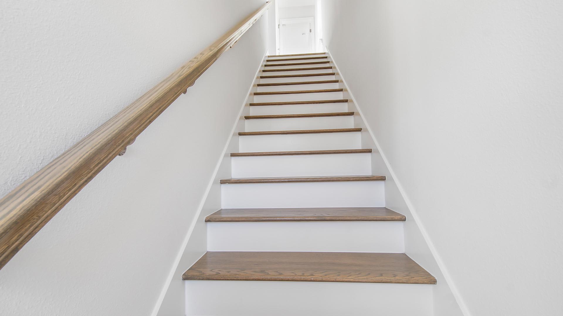 Stairs leading to the second level