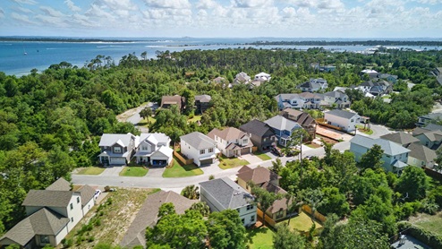 Sanctuary Beach is located in a tranquil gated community