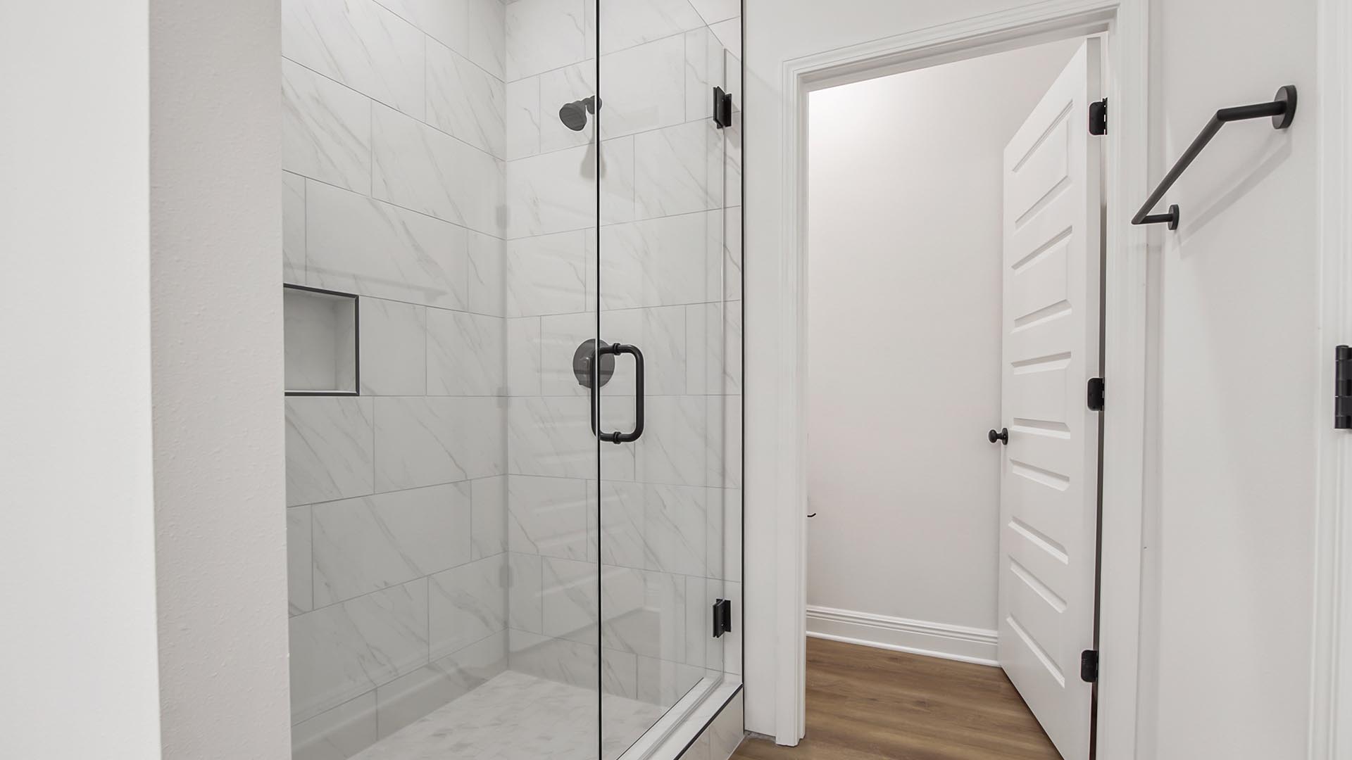 The primary bath offers a luxurious private retreat