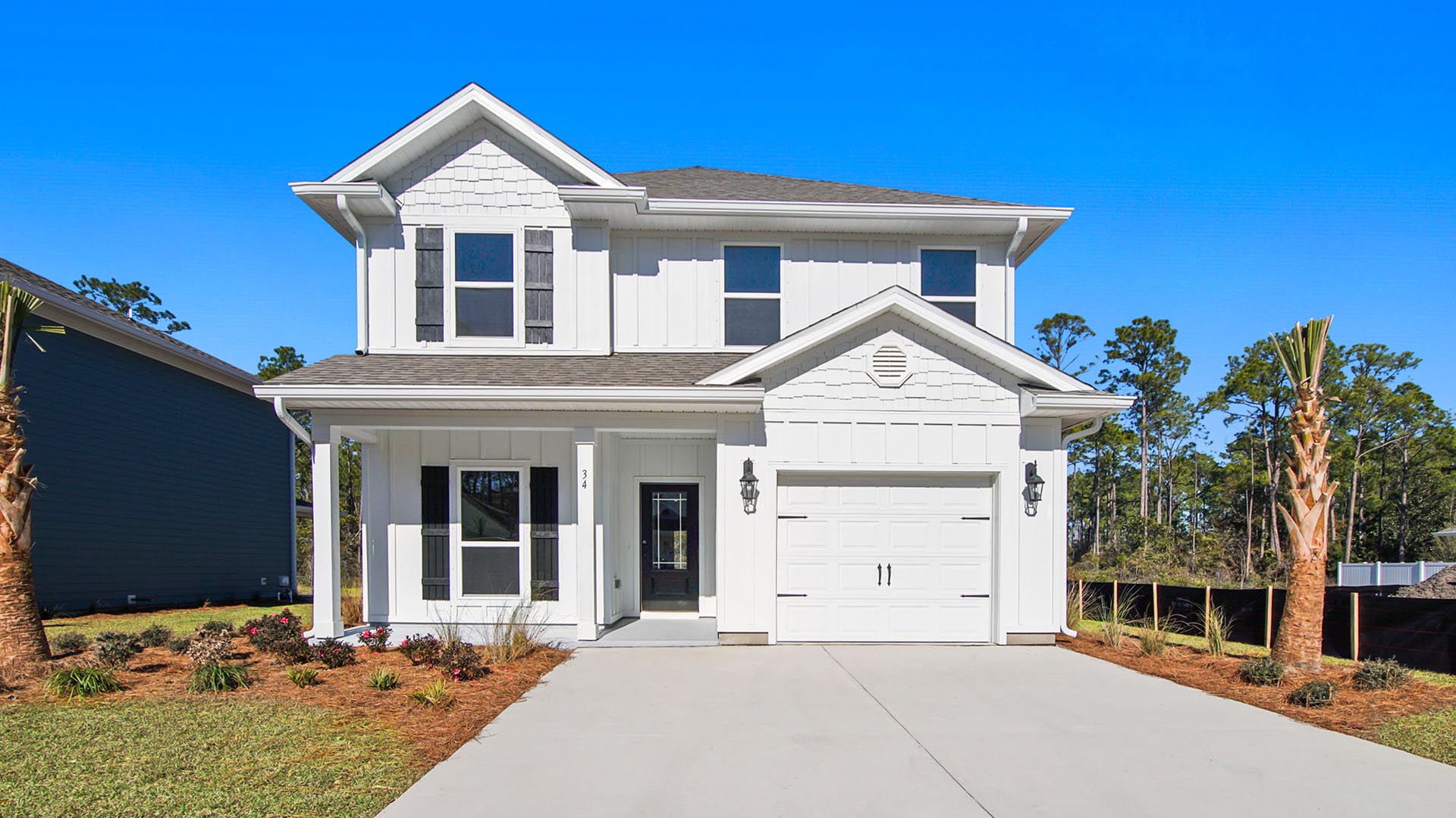 The Alabaster is a two story four bedroom three and a half bath home