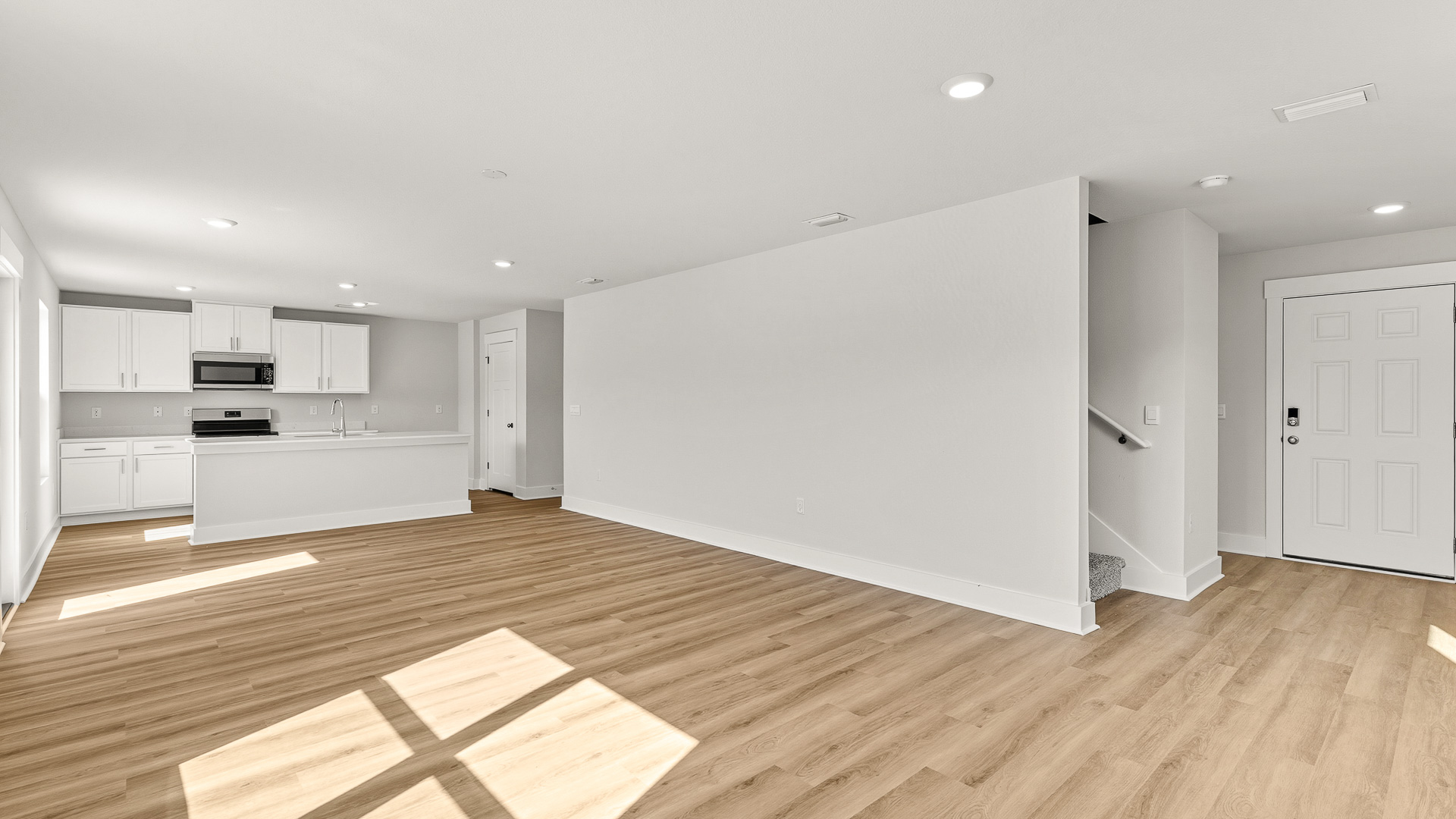 Open and spacious concept living area