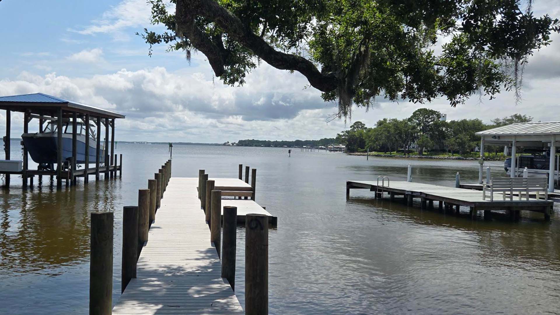 Dock is perfect for your personal watercraft or paddle launch