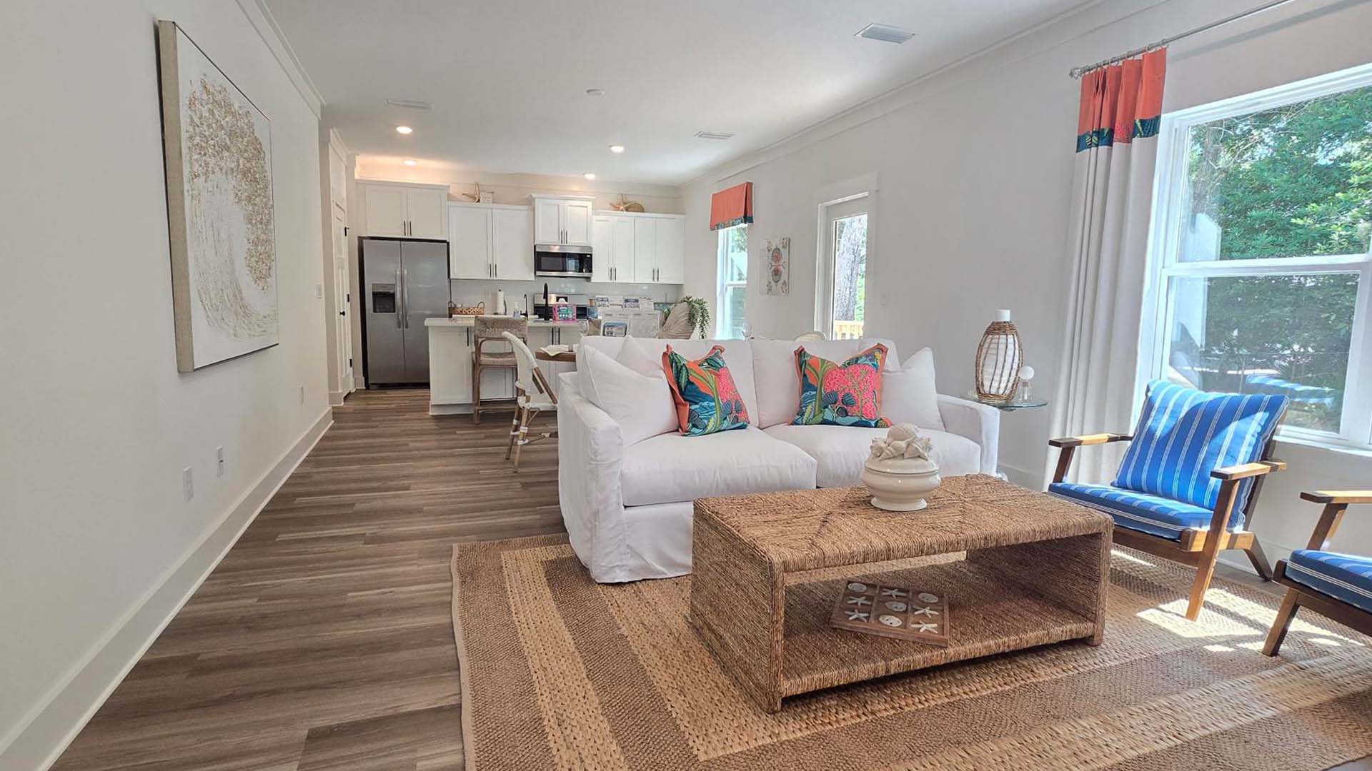The living area of the Callahan floor plan is spacious