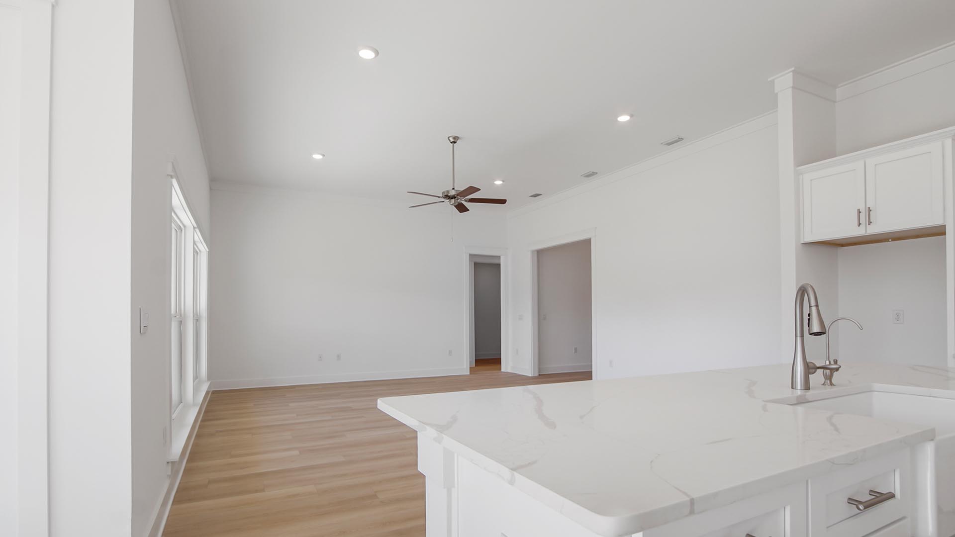 Spacious living area in the Camelia