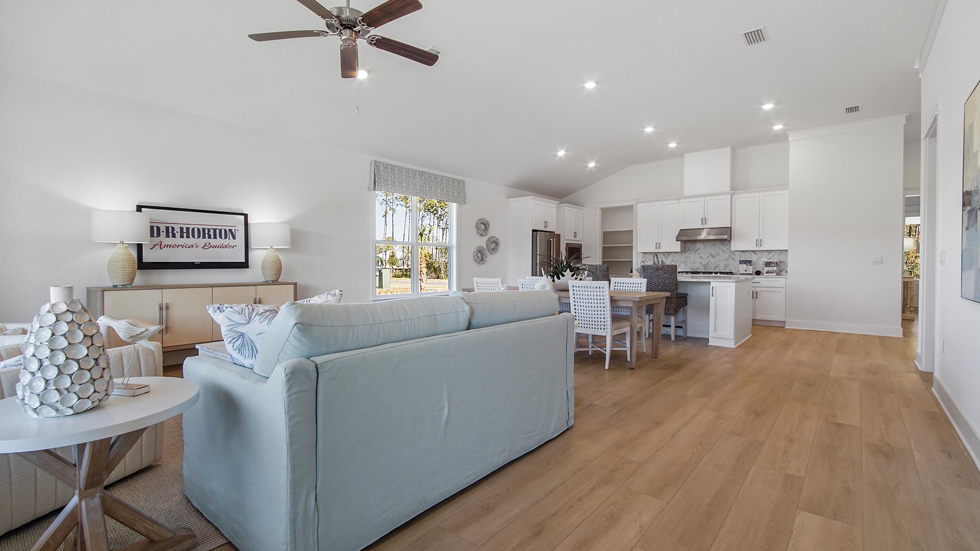 The Jubilee floor plan features the primary bedroom off the living room