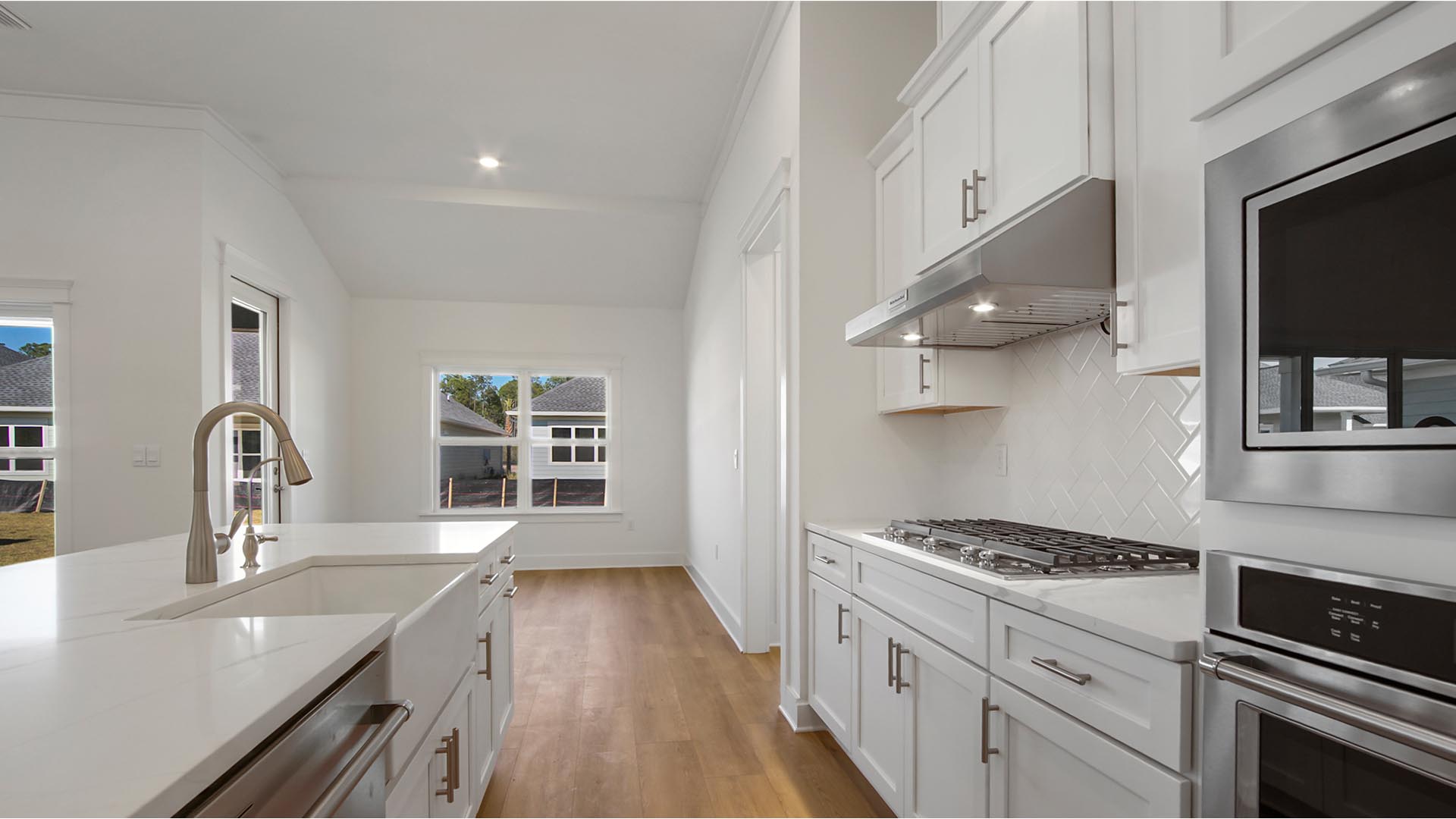 The Lily has a nice size dining area off the kitchen