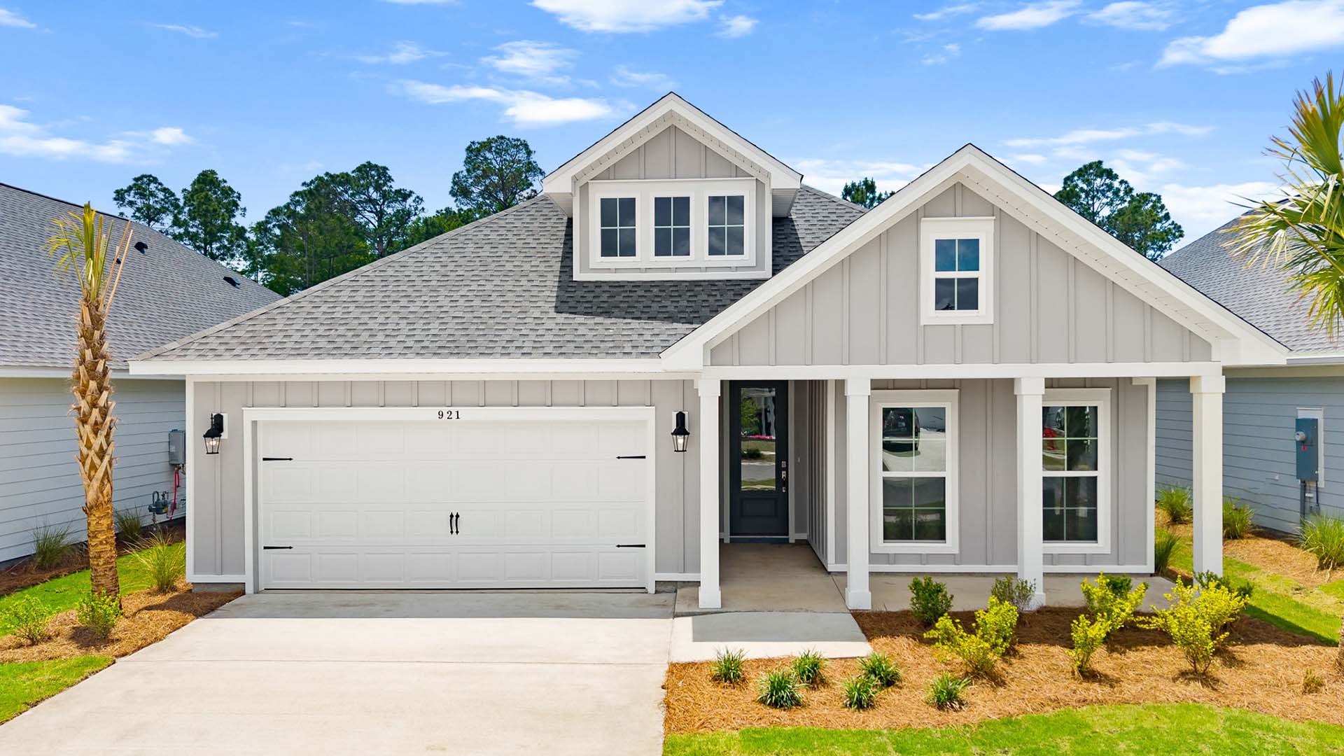 905 Crystal Bayou Boulevard is ready for move in. Image is of a similar Jubilee at completion
