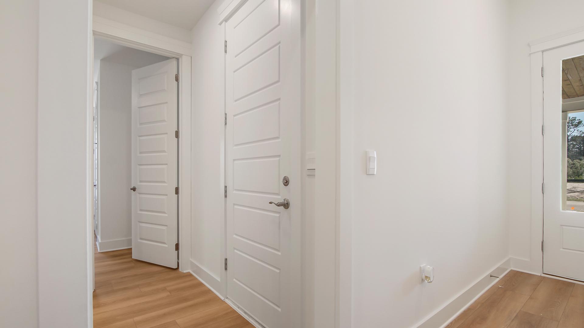 Hall leading to the additional bedrooms