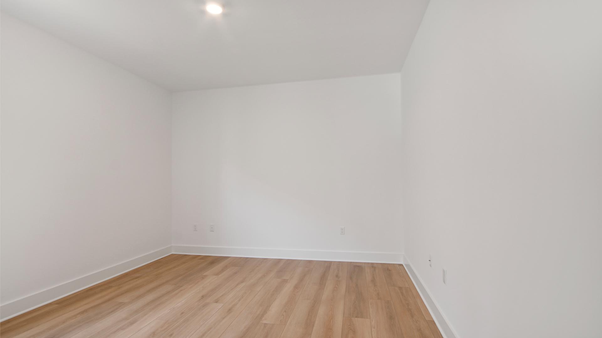 Bedroom two with EVP flooring