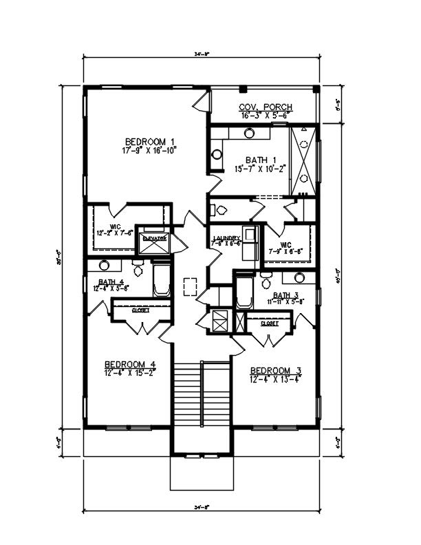 Floor Plan in Bluewater Landing Santa Rosa Beach, FL D.R. Horton