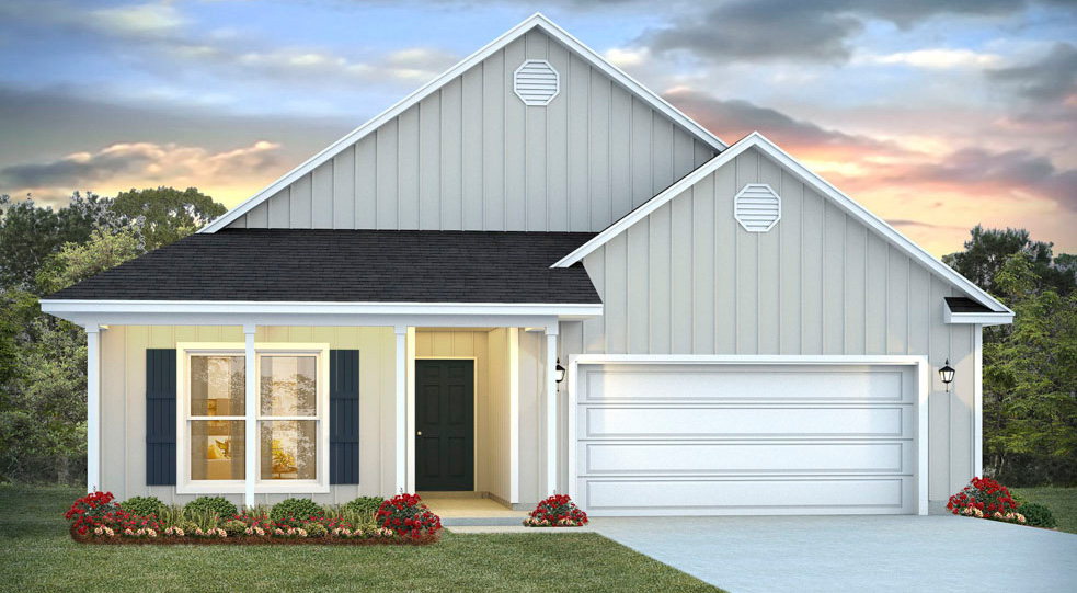 Floor Plan in Bayside at Ward Creek Panama City Beach, FL D.R. Horton