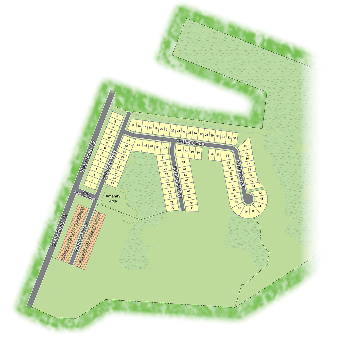 New Homes in Bayside at Ward Creek Panama City Beach, FL D.R. Horton