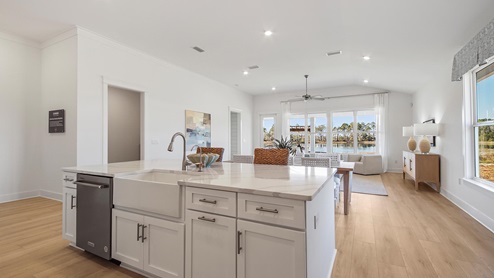 Each floor plan in Breakfast Point East Phase II has an open concept design