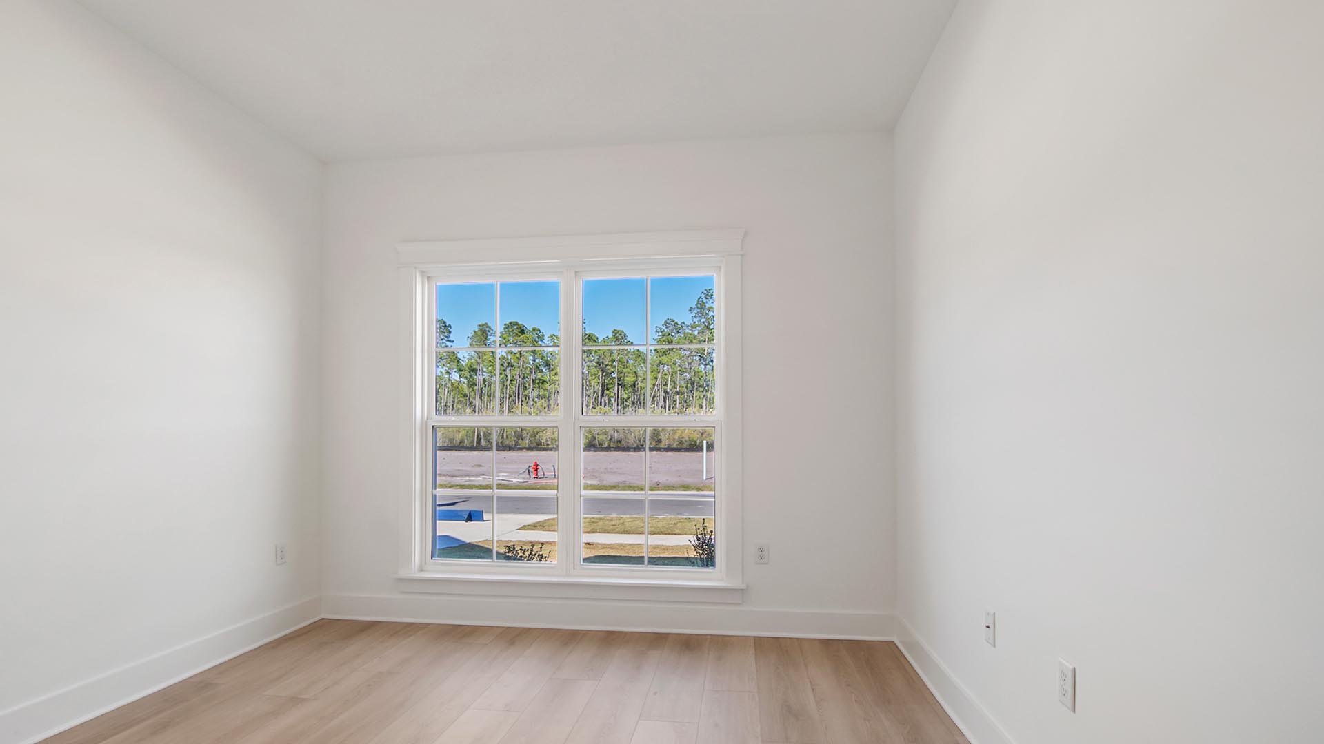 Additional bedroom located off the front of the home