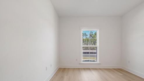 Additional bedroom located off entry hall