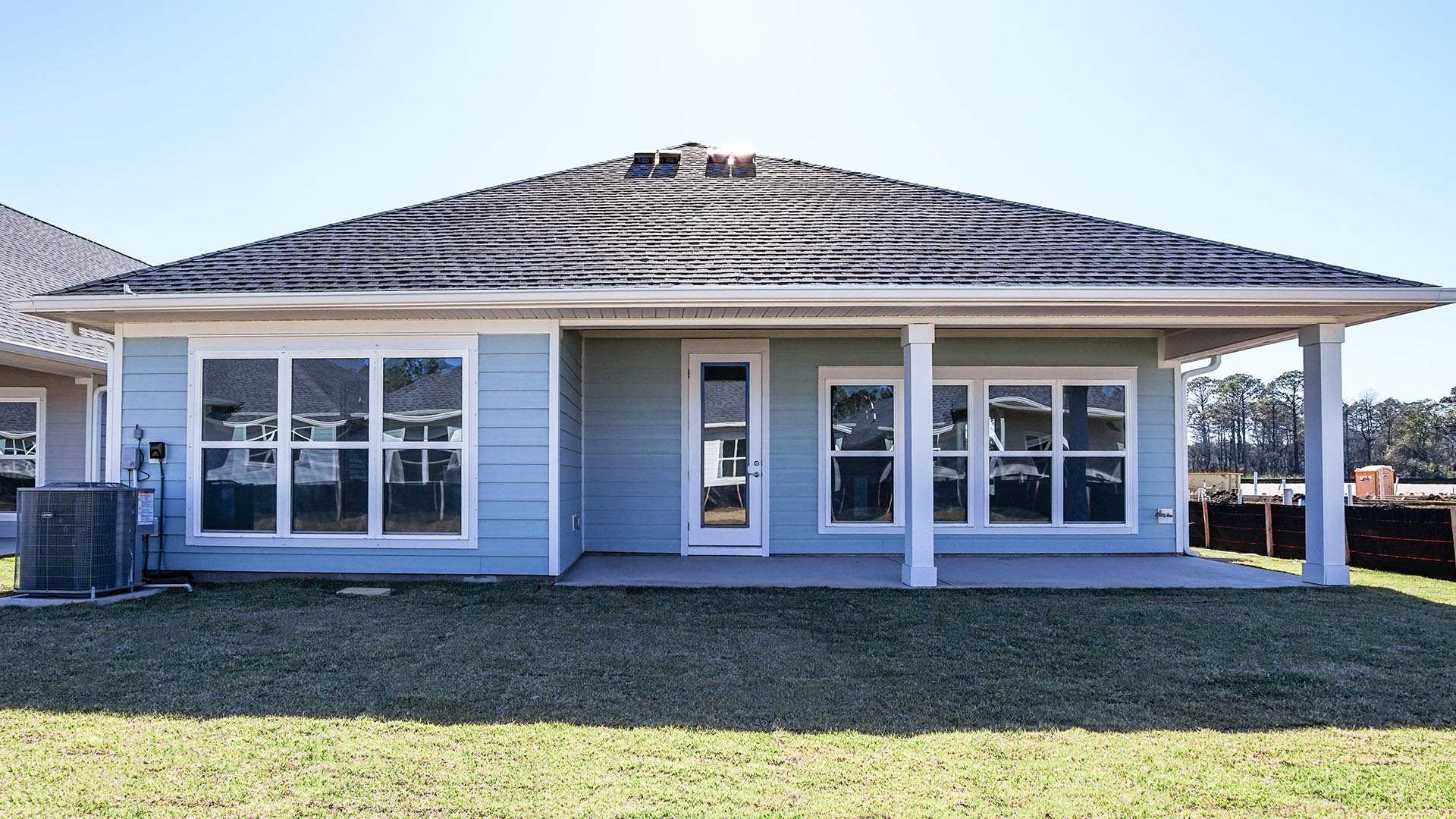 Back patio of the Jubilee