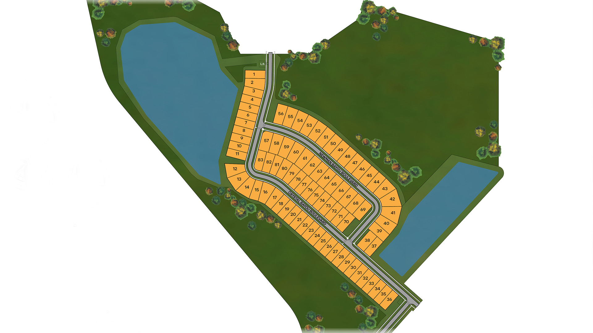 Static Lot Map