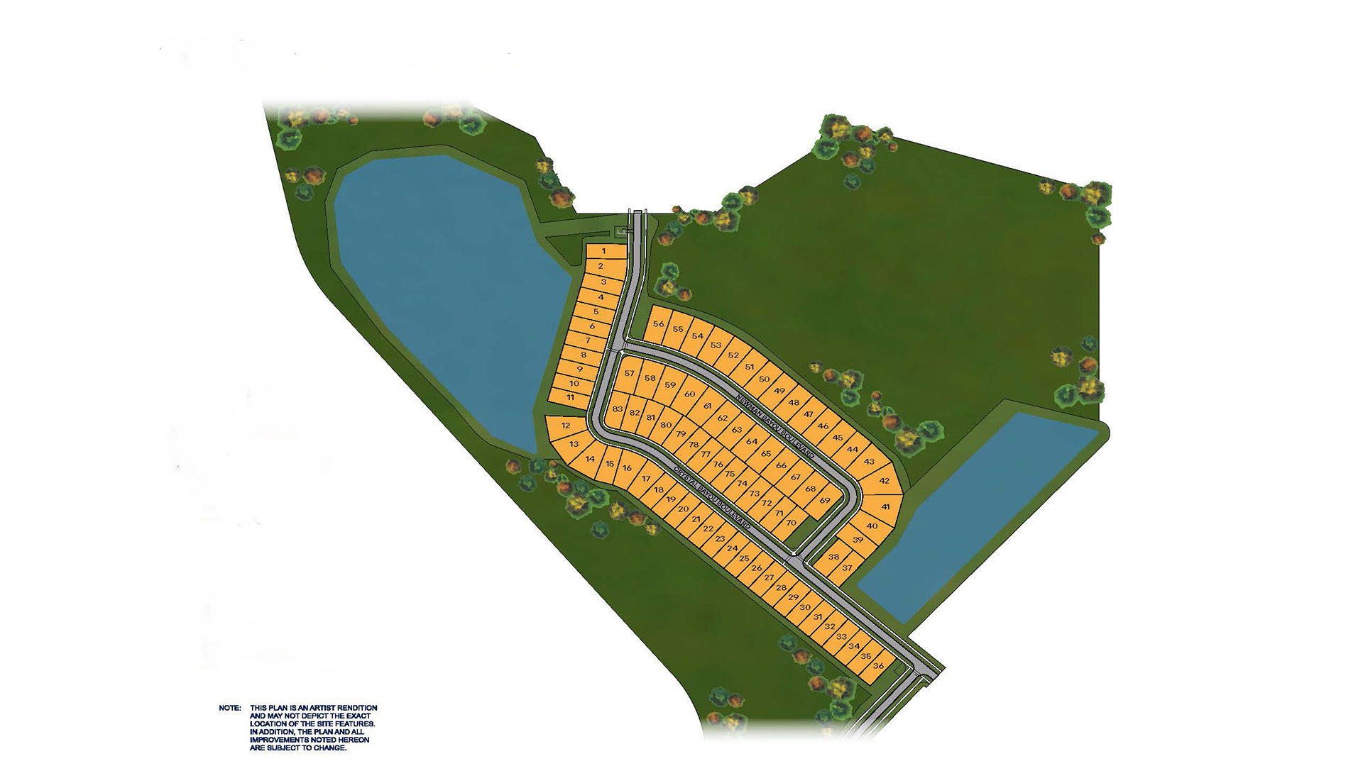 Static Lot Map