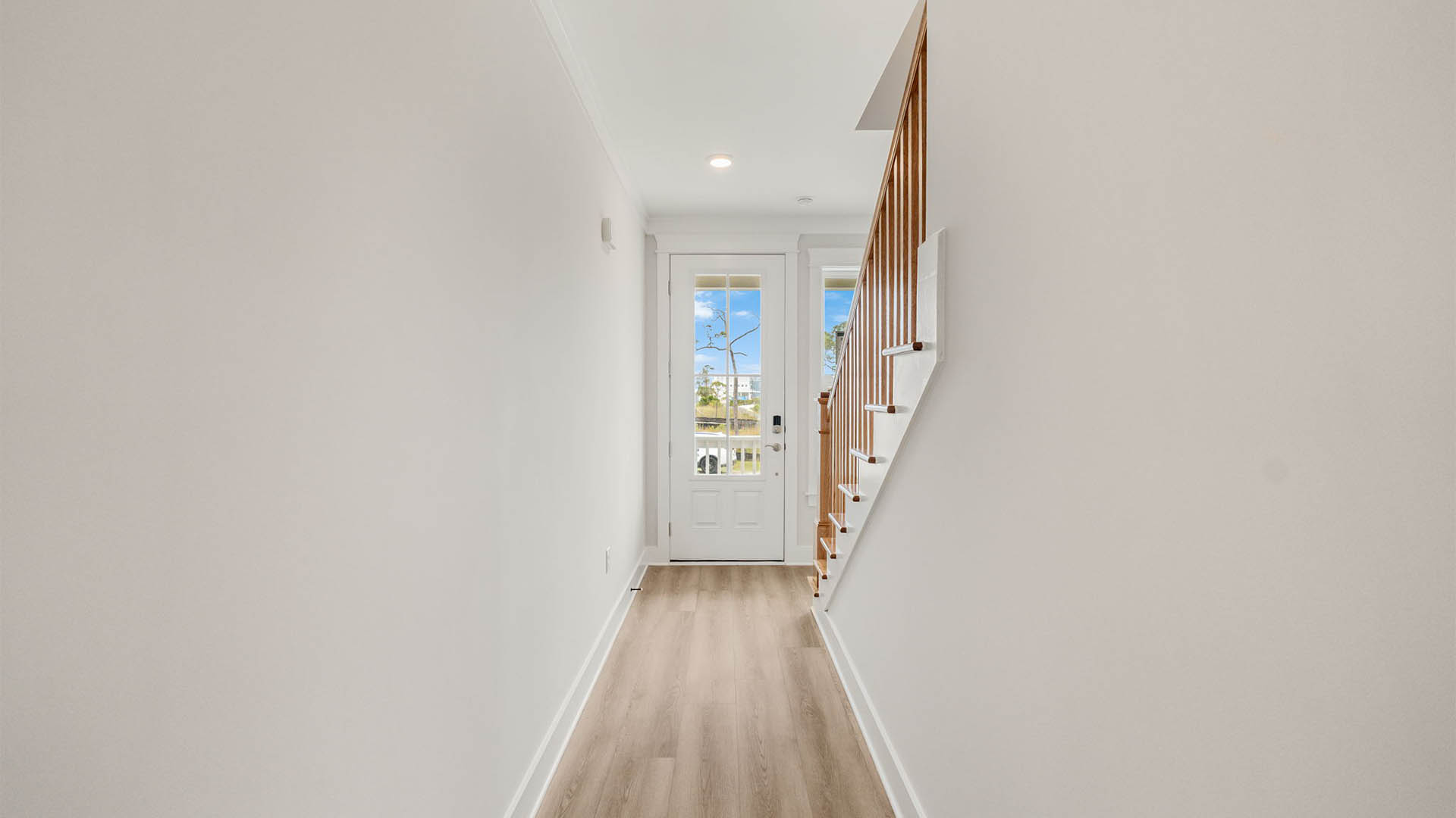 Front hallway and foyer.